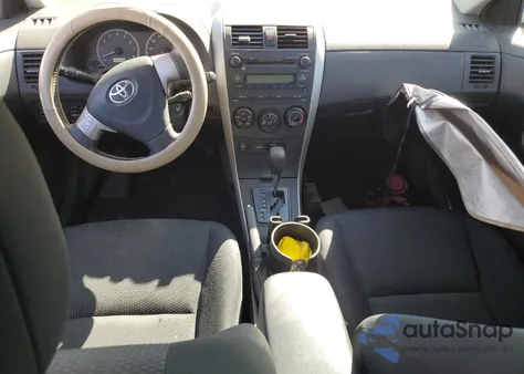 2009 Toyota Corolla Base z USA, uszkodzony, nr VIN 2T1BU40E69C153775